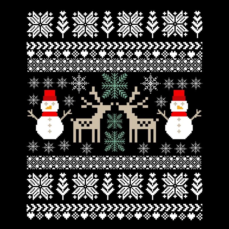 Rétro Noël Pixel