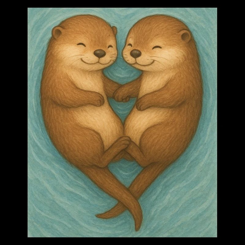 Cute Otters