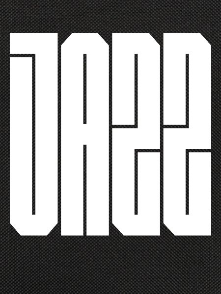 Jazzblock-Typografie