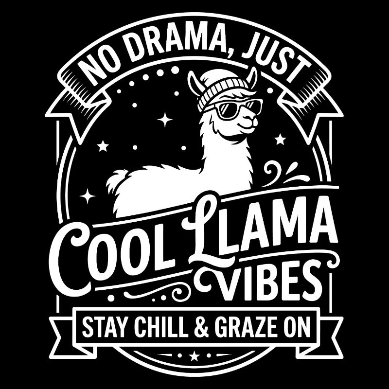 Cool Lama Vibes - Pas de drame