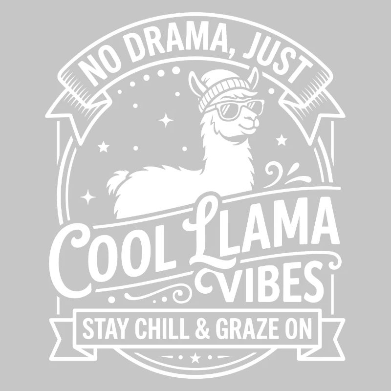 Cool Lama Vibes - Pas de drame