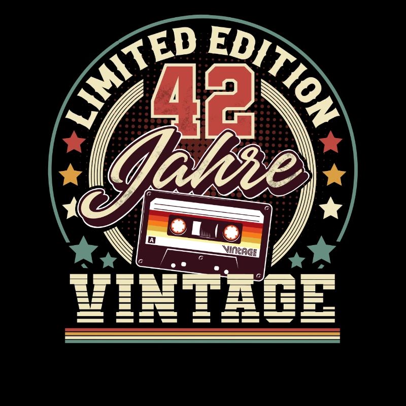 Cassette vintage pour le 42e anniversaire