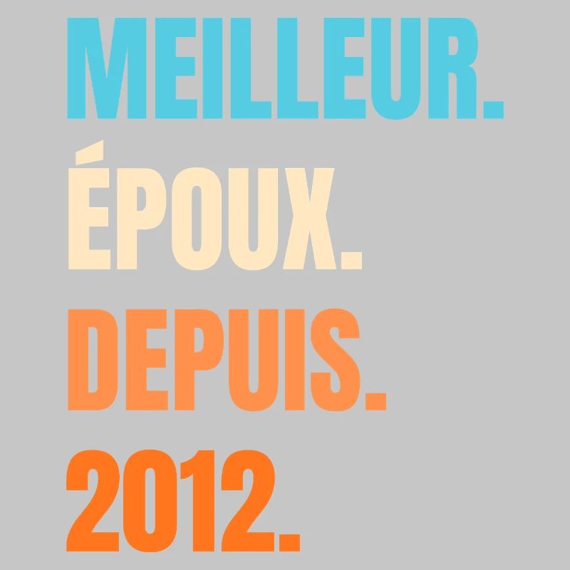 Bester Ehemann seit 2012 Geschenk-Ehemann