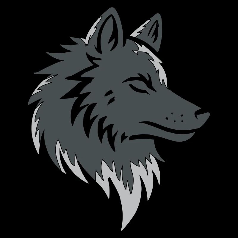 Wolfsruf im Graustil