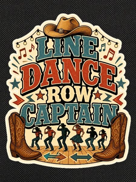 LINE DANCE ROW CAPTAIN