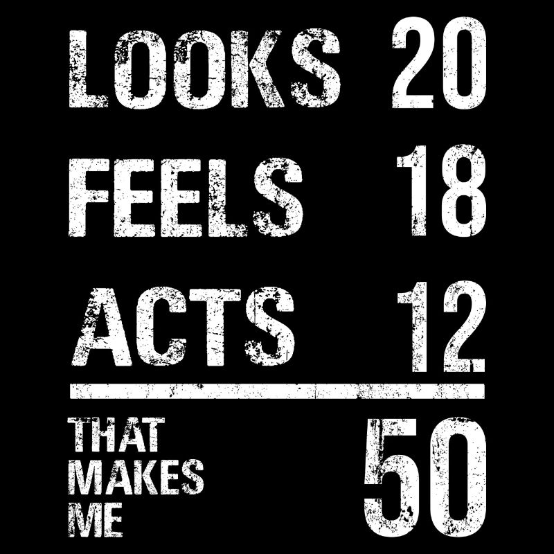 Bold Distressed Numeral Quote Tee