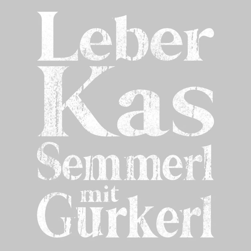 Leberkäs Semmerl avec cornichons – dialecte