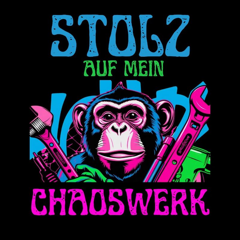 Fière de mon chaos – DIY Monkey