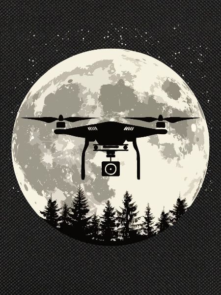 Drone Full Moon