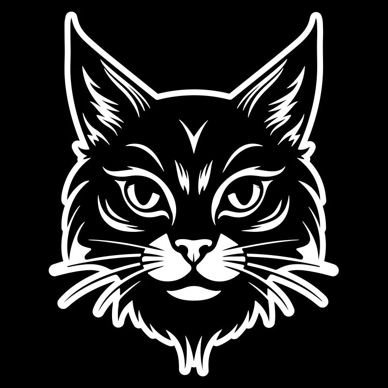 Katze Kopf