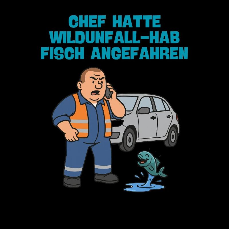 Wildunfall mit Fisch