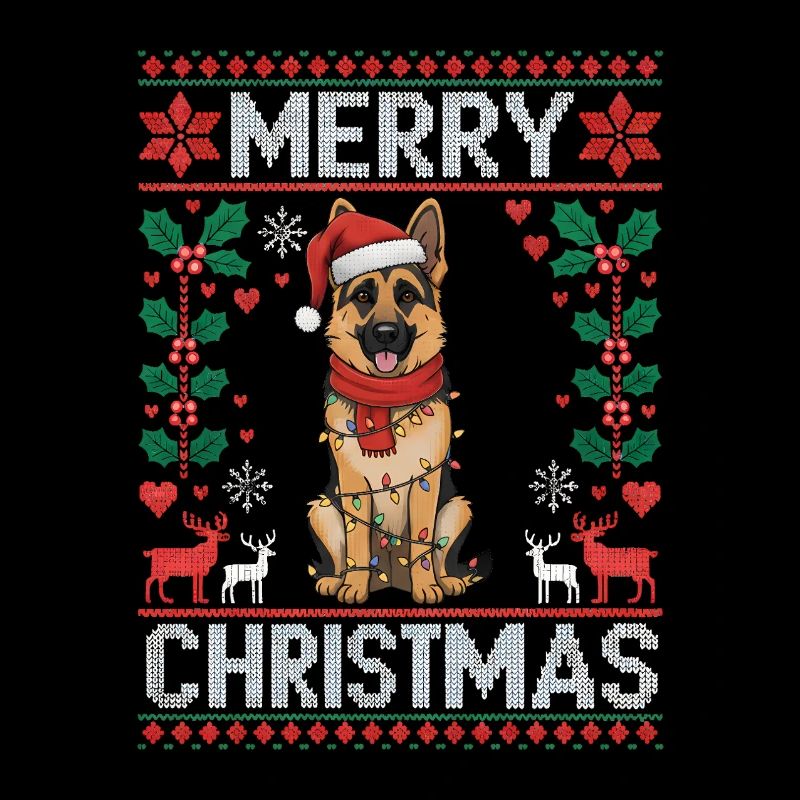 German Shepherd Christmas Gift Xmas