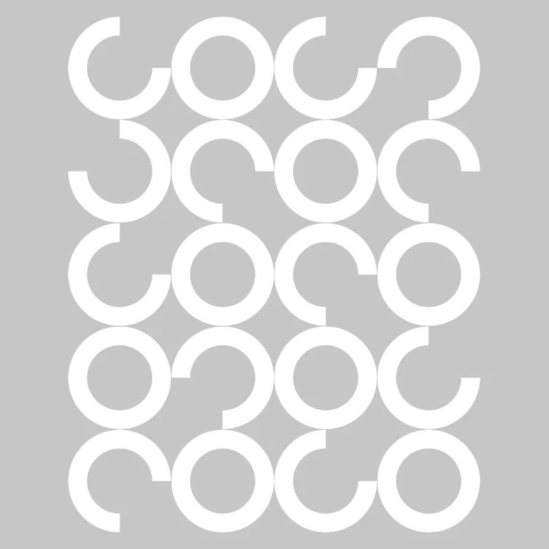 Interlocking Circle Chain Pattern