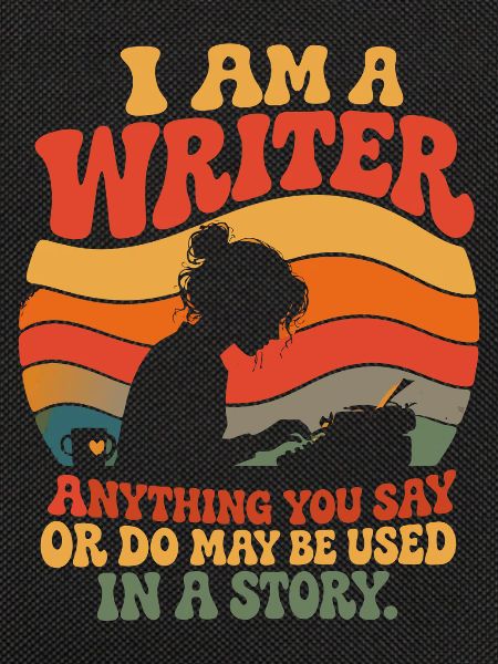 Passionate writer, creative quote