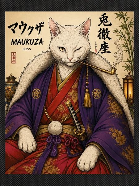 Maukuza Samurai Katze