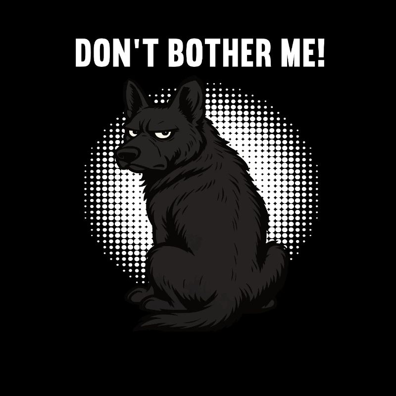 Don't Bother Me Black Shepherd Shepherd