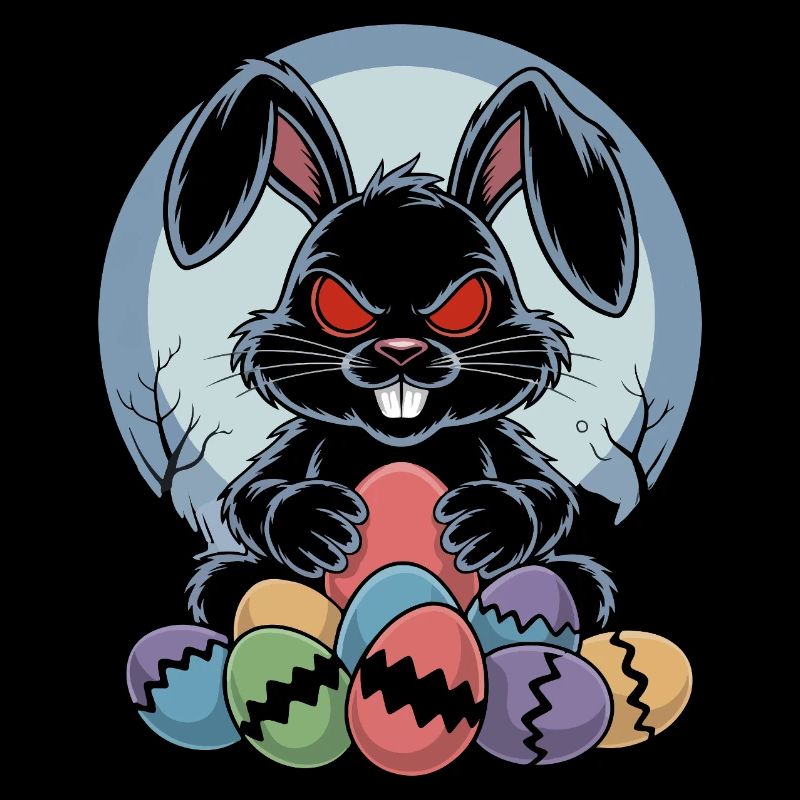 Happy Easter Sweet Easter Bunny Egg Hunt Easter Eggs