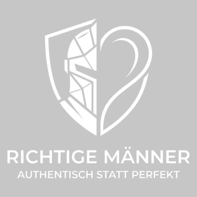 Authentische Männer Shield