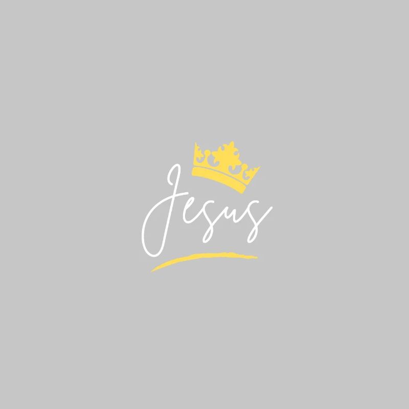 Jesus Crown Script Tee