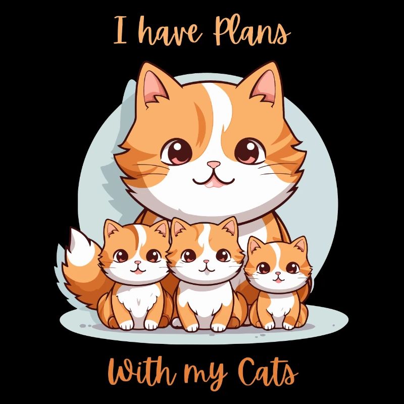 Adorable Illustration du Clan du Chat