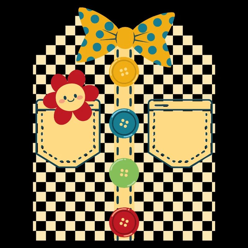 Bunte Clown-Dekoration