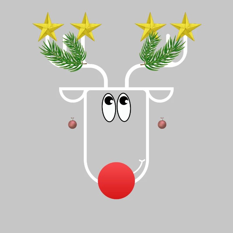 The somewhat different Christmas moose - mega funny
