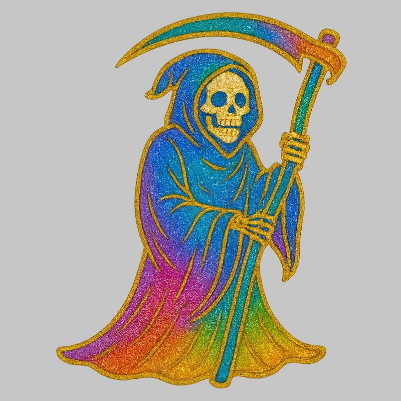 Regenbogen Sensenmann