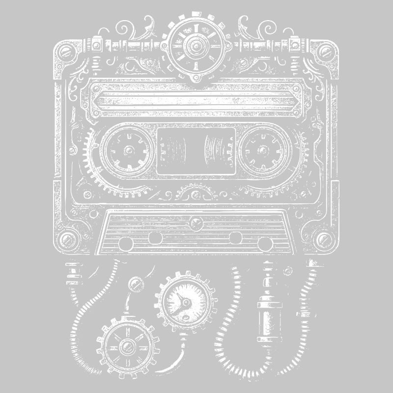 Steampunk Cassette Clockwork