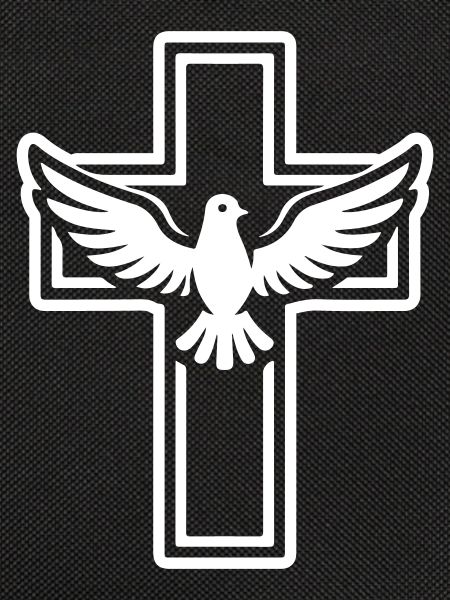 Kreuz Taube Christlich
