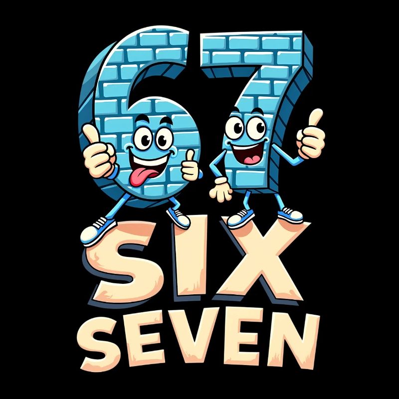 US Flag 67 Memes Six Seven