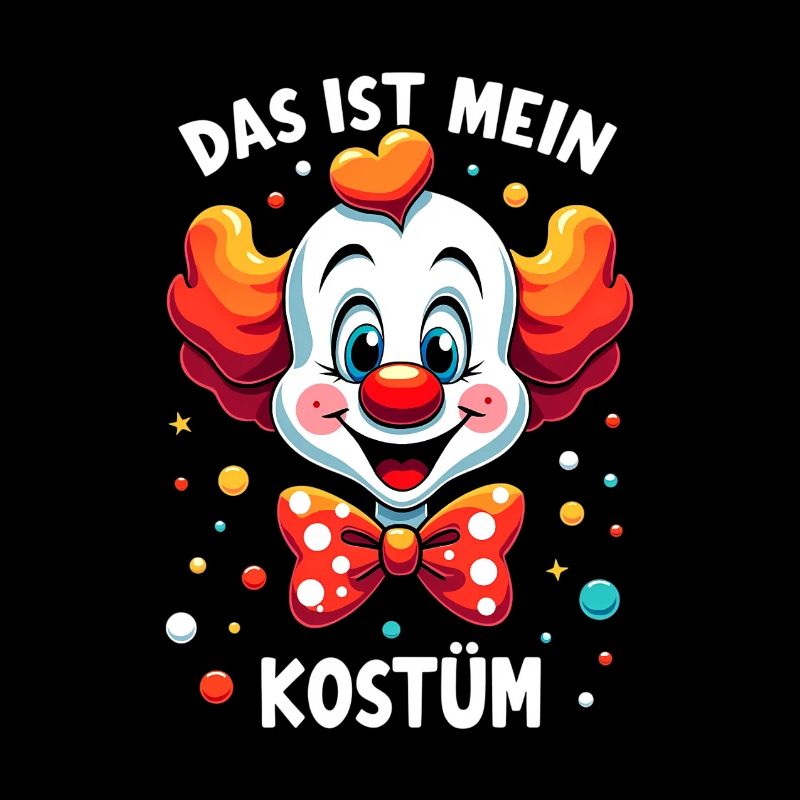 Déguisement de clown de carnaval Carnaval Carnaval