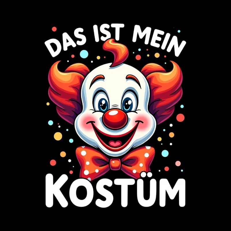 Déguisement de clown de carnaval Carnaval Carnaval