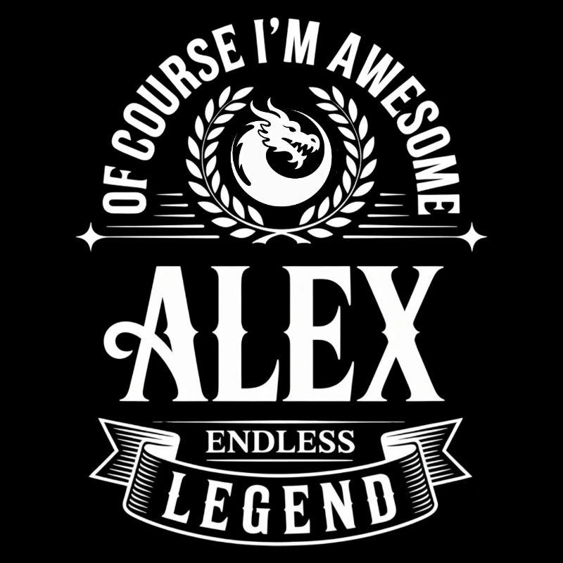 Alex Name - La Légende Sans Fin, Simplement Génial