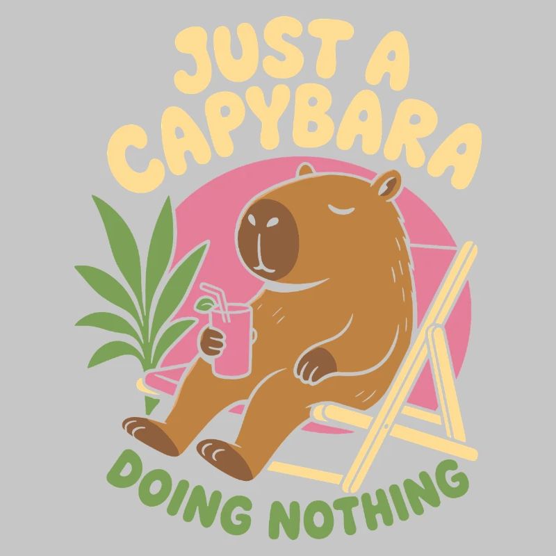 Just A Capybara Doing Nothing