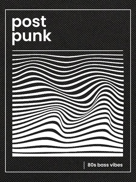 Post-Punk-Wave-Muster-Poster