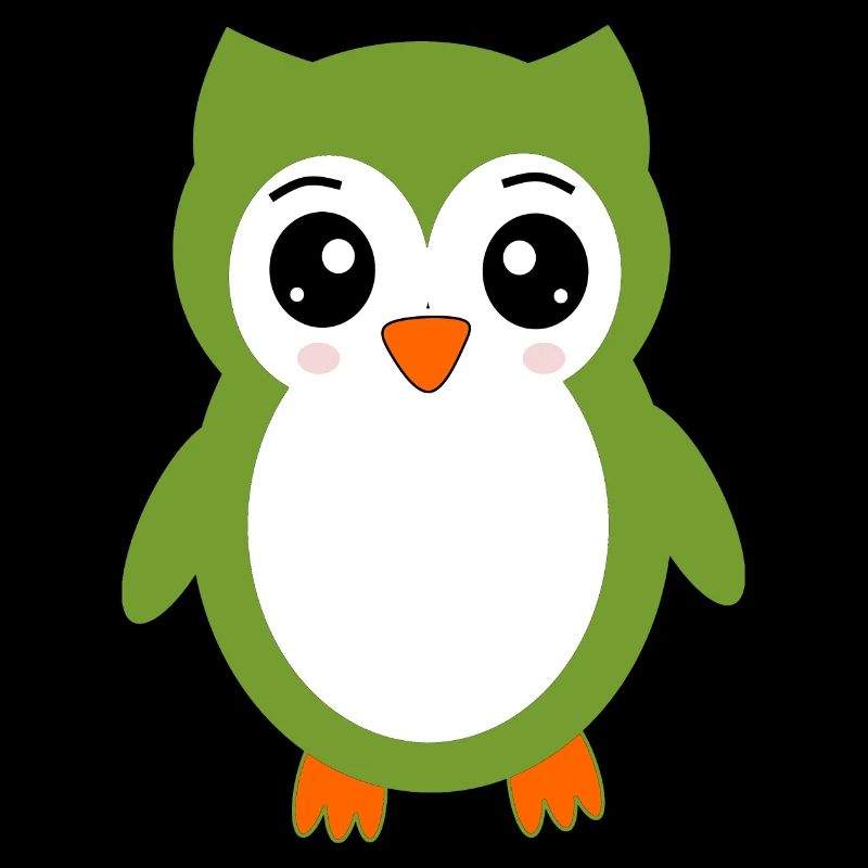 Eule grüne Eule