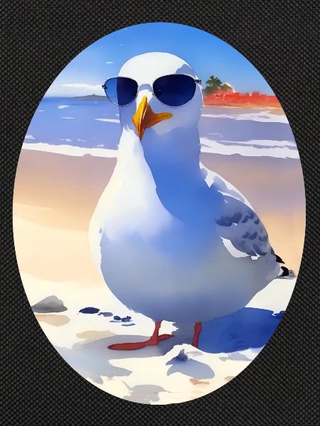 Cool seagull