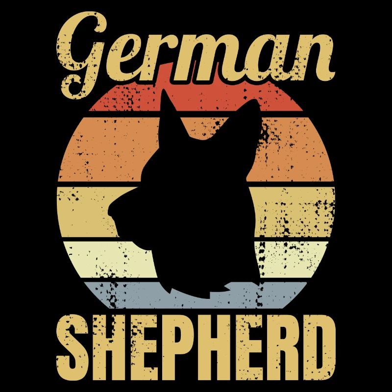 Retro German Shepherd