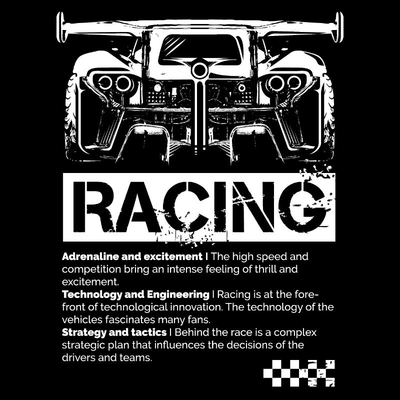 Formule de course Tuning Voiture de course Tuner Logo de voiture