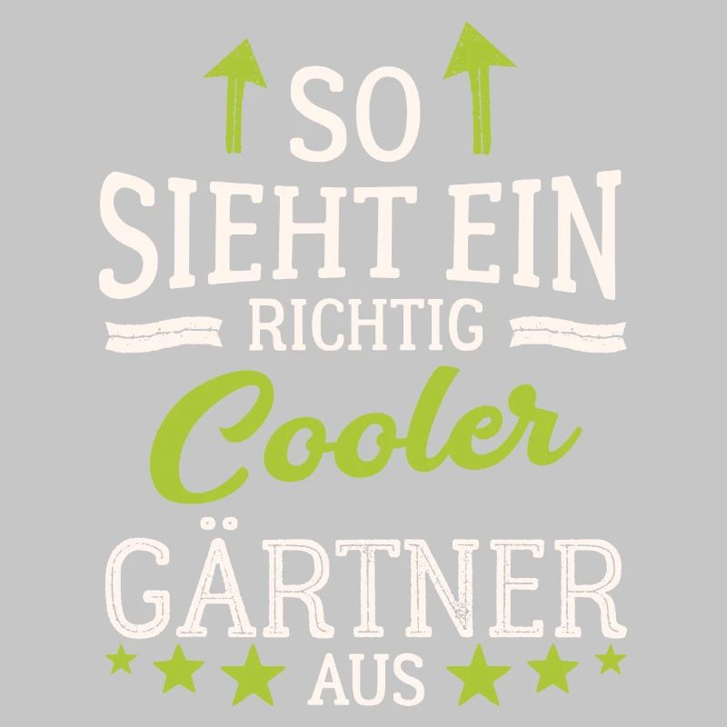 So sieht ein richtig cooler Gärtner aus Garten