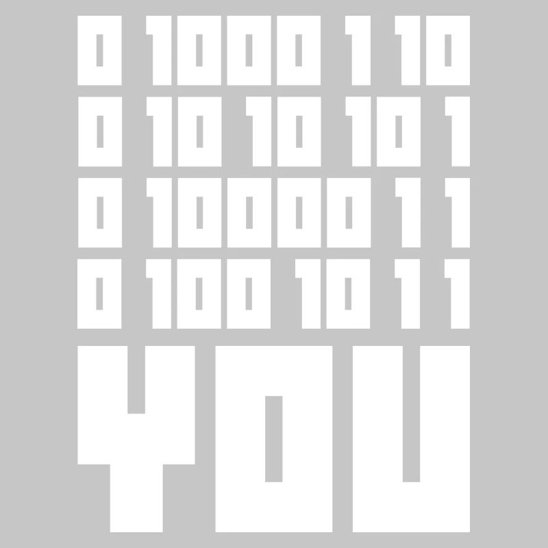 Binary Code F**k YOU – Geek Code & Nerd Humo