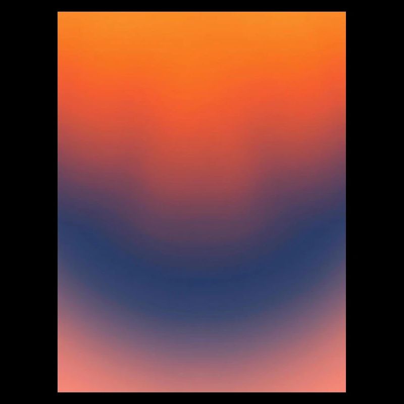 Mitternachts-Glut-Gradient