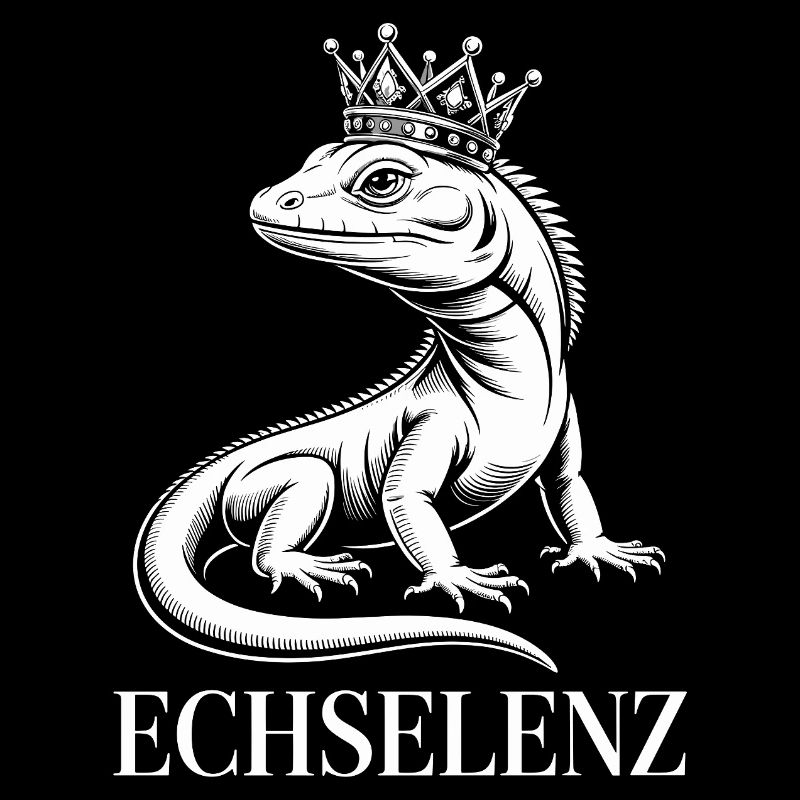 Echselenz Lustige Echse