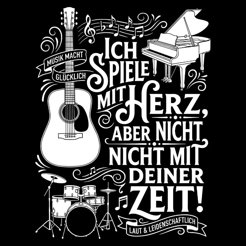 Ich spiele mit Herz, nicht mit deiner Zeit