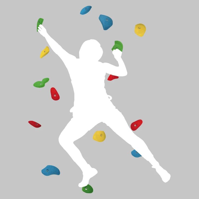 Climb Wall Man White – Boulder Style