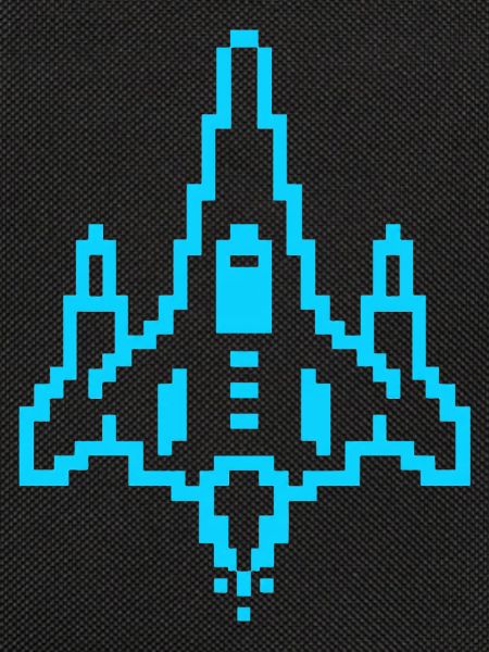 Retro Spaceship Gaming Arcade