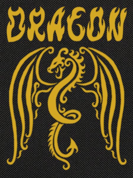 Goldener Drache