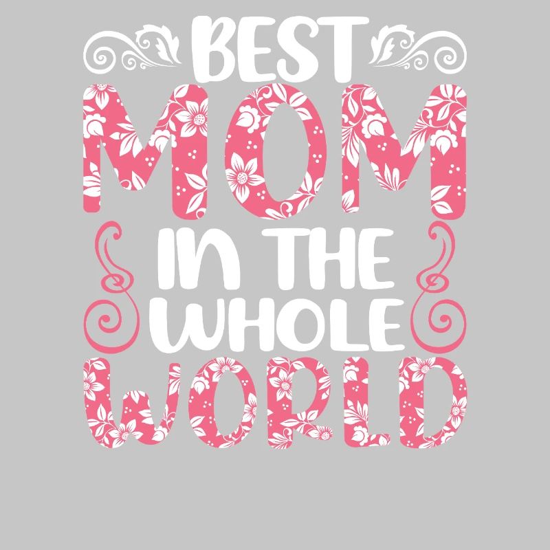 Blumiger Muttertagsgruß Design