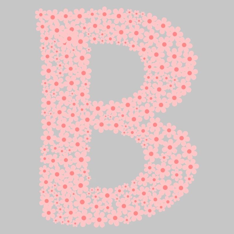 Blossom Monogram "B"