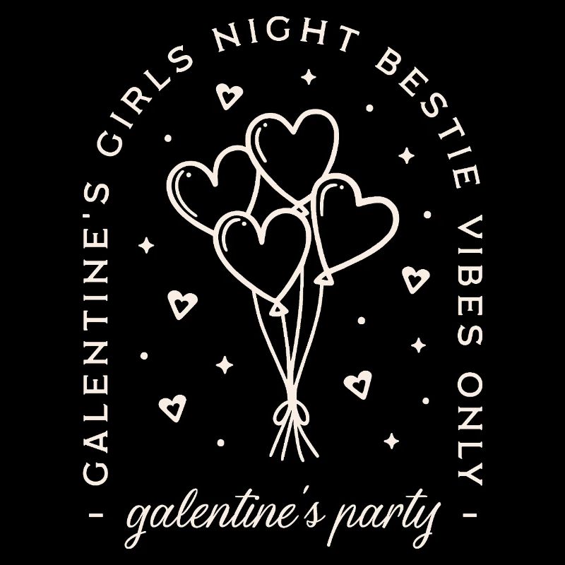 Fête Galentines, meilleure amie soirée de la Saint-Valentin